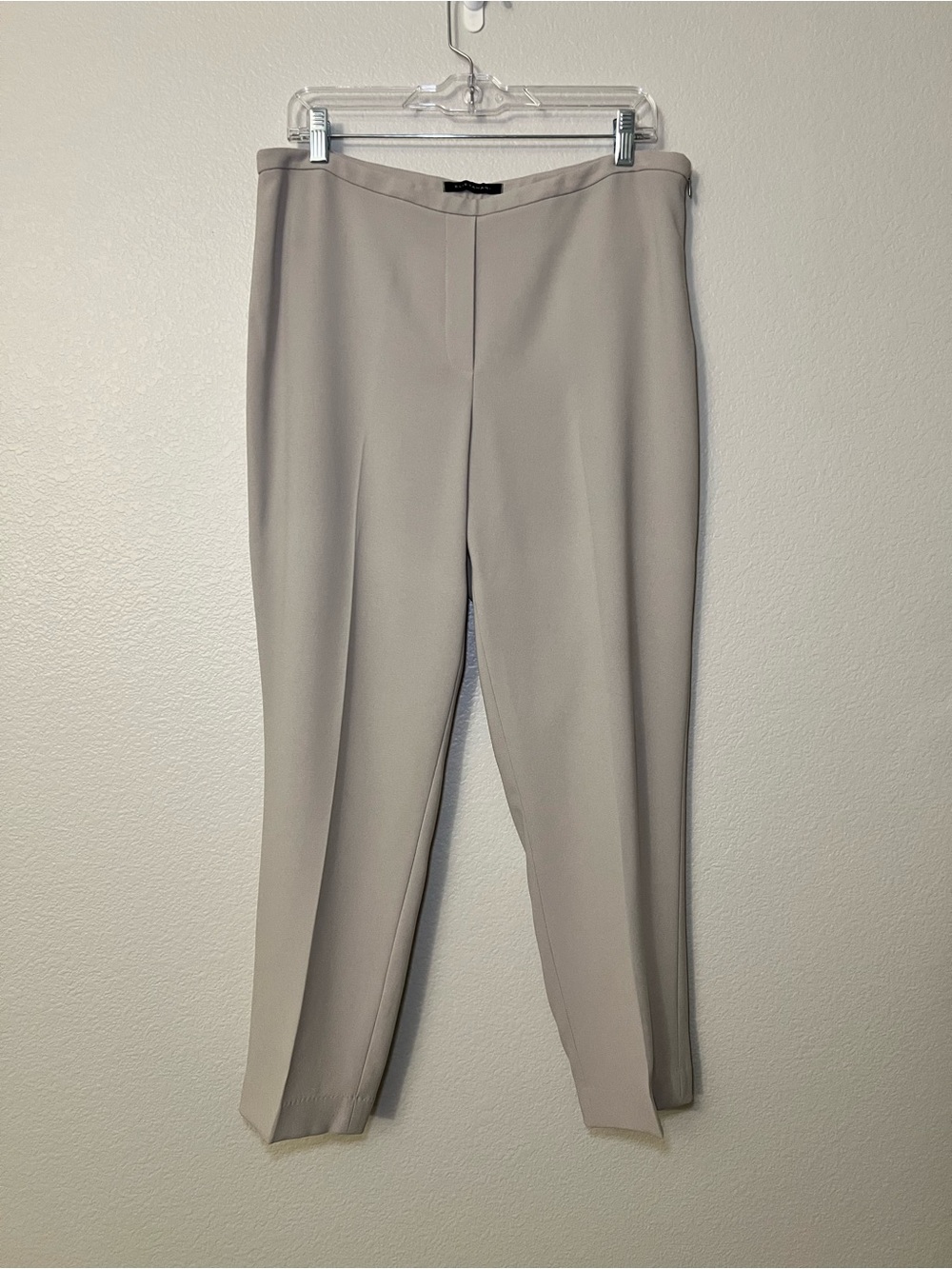 Elie Tahari Beige Slim Ankle Dress Pants Office Womens Size 12